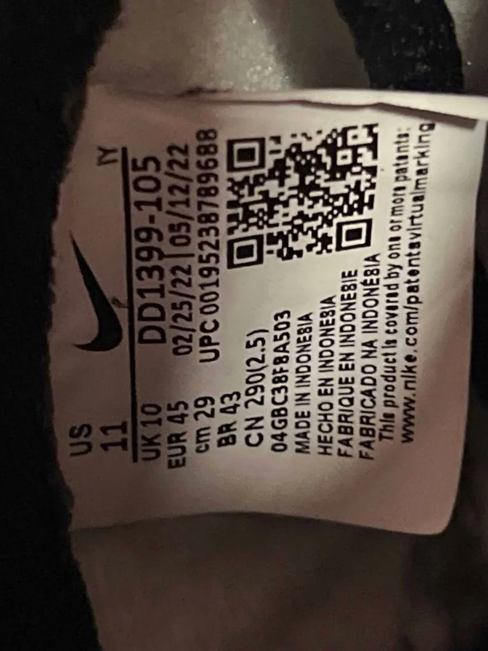 Men’s Nike Dunk High Panda